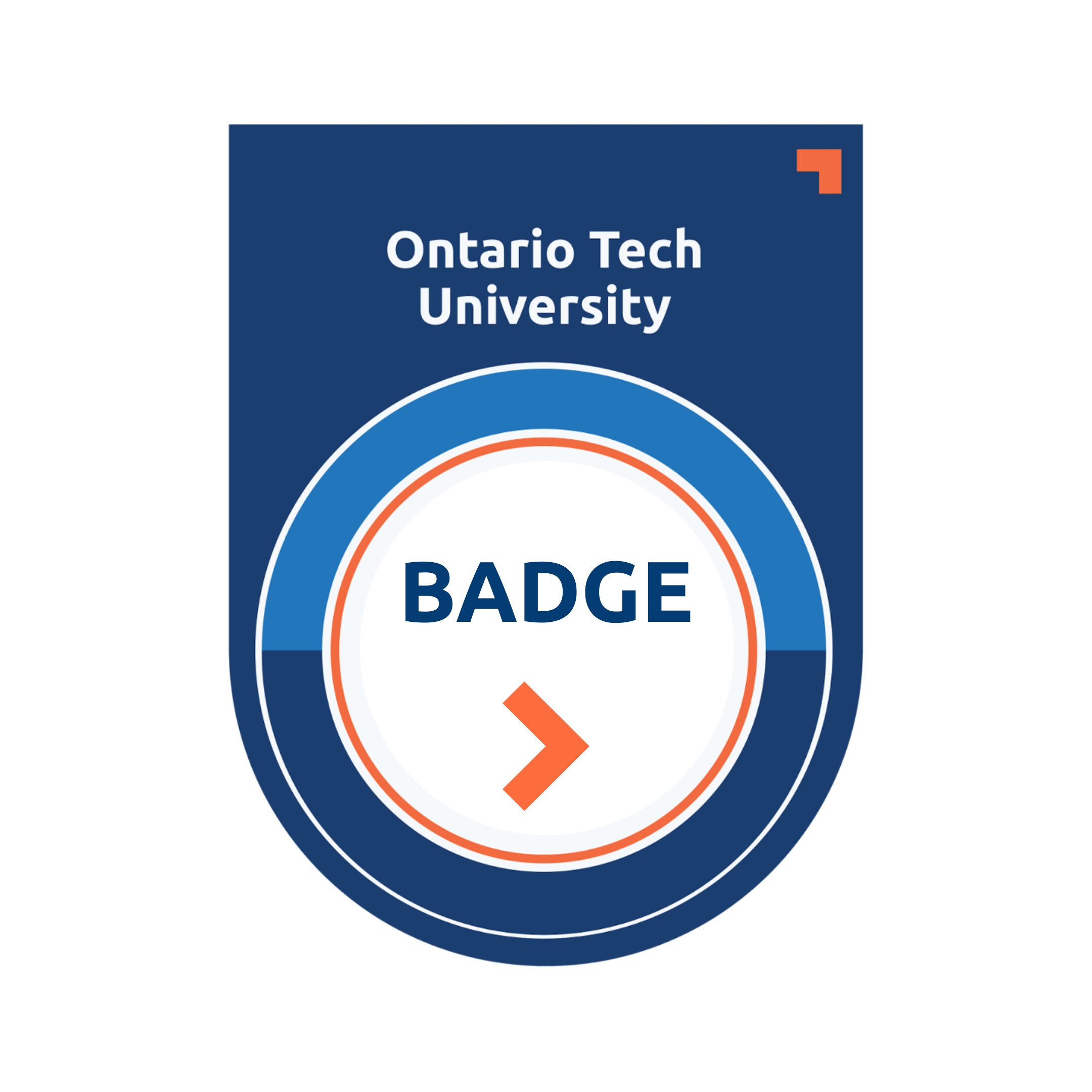 A Ontario Tech University Digital Badge